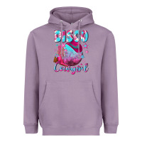 Lavender disco cowgirl Heavyweight Hoodie - NancyCooperArtShop