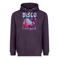 Plum disco cowgirl Heavyweight Hoodie - NancyCooperArtShop