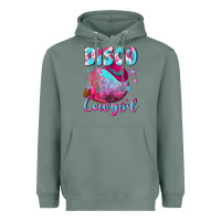 Sage disco cowgirl Heavyweight Hoodie - NancyCooperArtShop