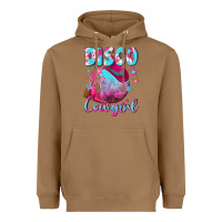 Toasted Coconut disco cowgirl Heavyweight Hoodie - NancyCooperArtShop
