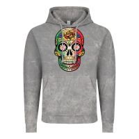Cloud Rock mexican skull Vintage Hoodie - JahusDesignShop