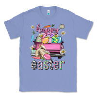 Colony Blue Bunny Happy Easter truck Easter Day Classic Tee - Neo Western