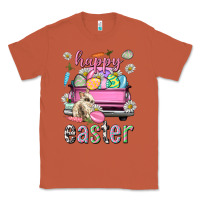 Copper Bunny Happy Easter truck Easter Day Classic Tee - Neo Western