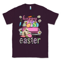 Plum Bunny Happy Easter truck Easter Day Classic Tee - Neo Western
