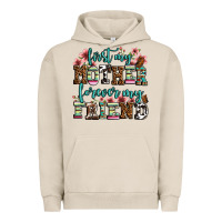 Pigment French Oak first my mother forever my friend Urban Hoodie - LillyAllenDesigns