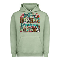 Pigment Oil Green first my mother forever my friend Urban Hoodie - LillyAllenDesigns