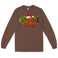 Chestnut Christmas kizzie claus Long Sleeve Tee - FaDigitalArtStudio