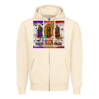 Sandshell our lady of guadalupe happy  hallothanksmas tumbler Zipper Hoodie - JahusDesignShop