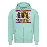 Seafoam our lady of guadalupe happy  hallothanksmas tumbler Zipper Hoodie - JahusDesignShop