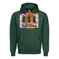 Sports Green our lady of guadalupe happy  hallothanksmas tumbler Zipper Hoodie - JahusDesignShop