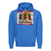 True Royal our lady of guadalupe happy  hallothanksmas tumbler Zipper Hoodie - JahusDesignShop