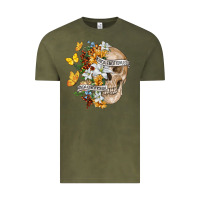 Vintage Olive Kinda Emotional Kinda Emotionless Vintage Tee - RanaPortraitStore