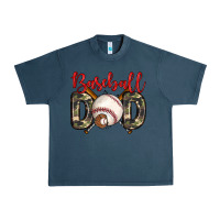 Midnight Navy baseball dad Urban Heavy Tee - Zillion Design Studio