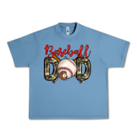 Pebble Blue baseball dad Urban Heavy Tee - Zillion Design Studio