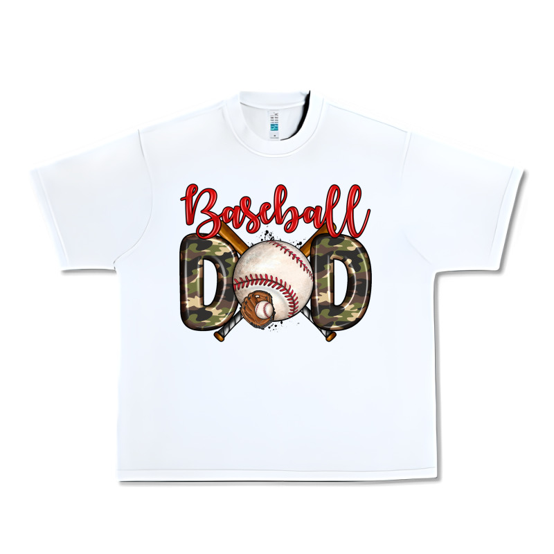 Baseball Dad Urban Heavy Tee by Zillion Design Studio | Teevron