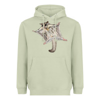Matcha sugar glider Heavyweight Hoodie - LillyAllenDesigns