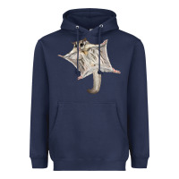 Navy sugar glider Heavyweight Hoodie - LillyAllenDesigns