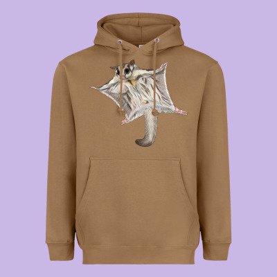 Sugar Glider Heavyweight Hoodie Designed By Lillyallendesigns