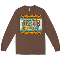 Chestnut jesus saves tumbler Long Sleeve Tee - HRA Design Shop