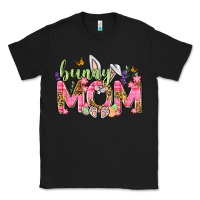 Black Bunny Mom Easter Day Classic Tee - Neo Western