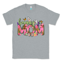 Heather Grey Bunny Mom Easter Day Classic Tee - Neo Western