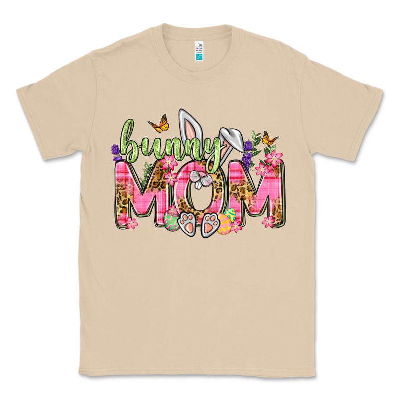 Bunny Mom Easter Day Classic Tee by Neo Western | Teevron