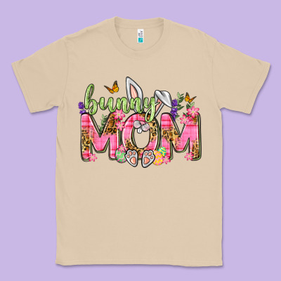 Bunny Mom Easter Day Classic Tee Designed By Neo Western