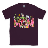 Plum Bunny Mom Easter Day Classic Tee - Neo Western