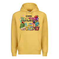 Antique Gold teaching is my cardio Premium Hoodie - NancyCooperArtShop