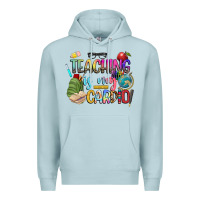 Blue Mist teaching is my cardio Premium Hoodie - NancyCooperArtShop