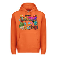 Carrot teaching is my cardio Premium Hoodie - NancyCooperArtShop