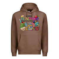 Chestnut teaching is my cardio Premium Hoodie - NancyCooperArtShop