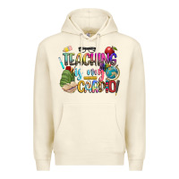 Sandshell teaching is my cardio Premium Hoodie - NancyCooperArtShop