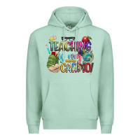 Seafoam teaching is my cardio Premium Hoodie - NancyCooperArtShop