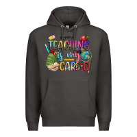 Smoke teaching is my cardio Premium Hoodie - NancyCooperArtShop