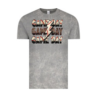 Cloud Rock game day game day baseball lightning bolt Vintage Tee - Zillion Design Studio