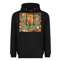 Black faith cross Heavyweight Hoodie - BarkalooDesign