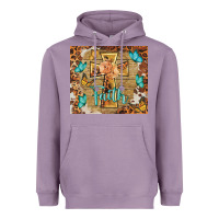 Lavender faith cross Heavyweight Hoodie - BarkalooDesign