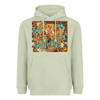Matcha faith cross Heavyweight Hoodie - BarkalooDesign