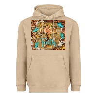 Mushroom faith cross Heavyweight Hoodie - BarkalooDesign