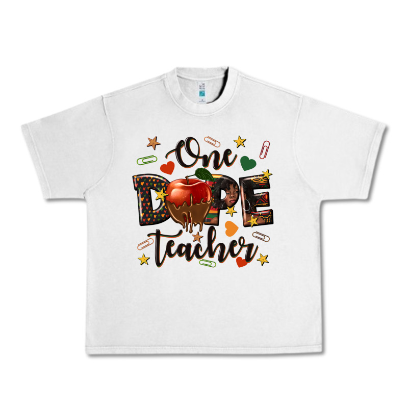 One Dope Teacher Urban Heavy Tee by texasbilliewilder | Teevron