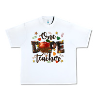 White one dope teacher Urban Heavy Tee - texasbilliewilder