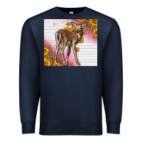 Western Cute Baby Deer Fawn Premium Sweatshirt | Teevron