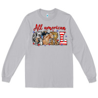 Moon Dust All American girl with cowgirl Long Sleeve Tee - Neo Western