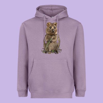 Quokka Heavyweight Hoodie Designed By Lillyallendesigns