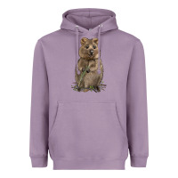 Lavender Quokka Heavyweight Hoodie - LillyAllenDesigns