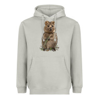 Moon Dust Quokka Heavyweight Hoodie - LillyAllenDesigns