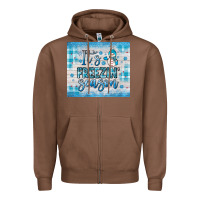 Chestnut it s freezin season Zipper Hoodie - JahusDesignShop