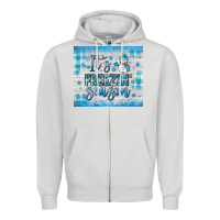 Dove Grey it s freezin season Zipper Hoodie - JahusDesignShop