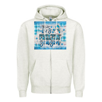 Oatmeal Heather it s freezin season Zipper Hoodie - JahusDesignShop